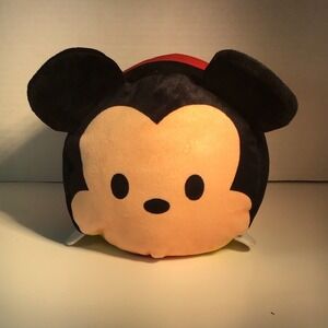 TSUM TSUM Disney Mickey Mouse 8" Plush Cushion Collectible Toy VERY GOOD